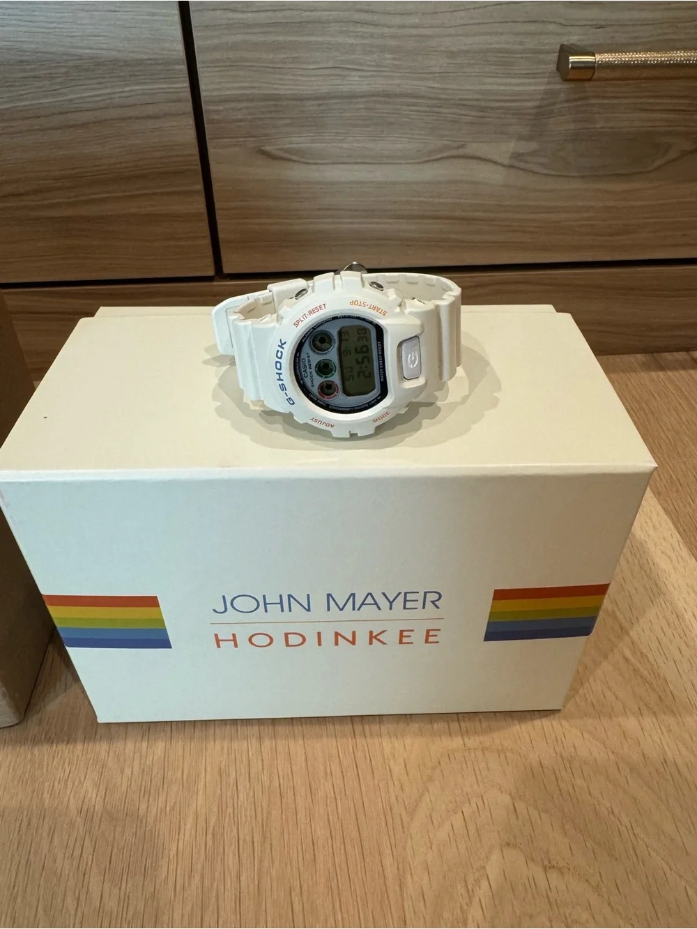 G-Shock x Hodinkee John Mayer White Digital Resin Watch